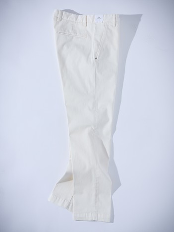 【entre amis】スリムフィット ノープリーツ チノスラックス / 8188