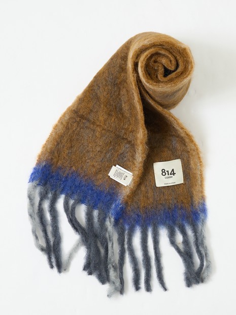 814 EZCARAY】TWIST FRAME モヘヤ マフラー｜ABAHOUSE / アバハウス