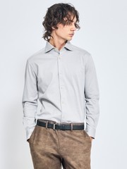 THE NORTH FACE PURPLE LABEL】ストライプ フードシャツ / Mountain