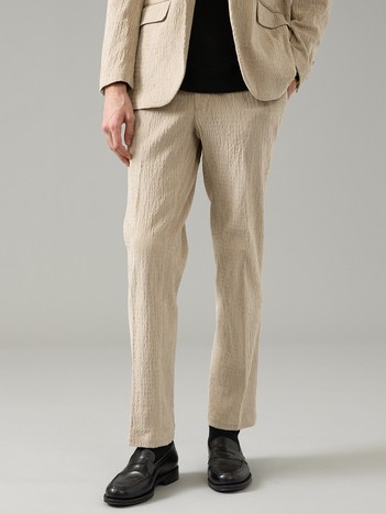 【セットアップ対応】シャーリング コーデュロイ イージースラックス