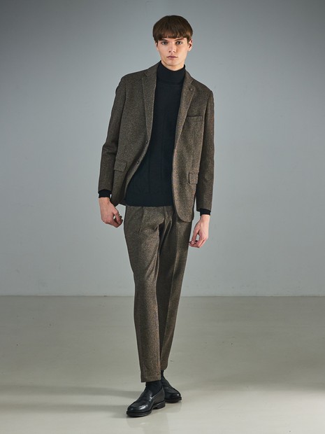 【セットアップ対応】WOOL×COTTON ムリネ ジャージ ー イージースラックス / 2WAYストレッチ