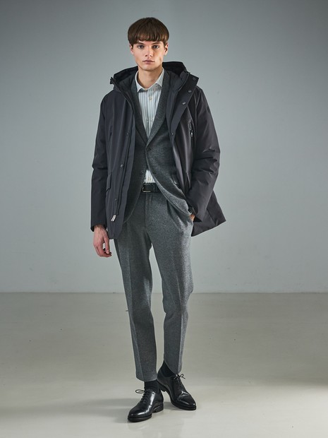 アバハウス（ABAHOUSE）/【セットアップ対応】WOOL×COTTON ムリネ ジャージ ー イージースラッ セットアップ対応】WOOL×COTTON ムリネ ジャージ ー イージー