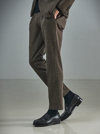 【セットアップ対応】WOOL×COTTON ムリネ ジャージ ー イージースラックス / 2WAYストレッチ