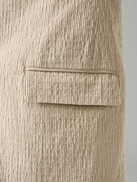 【セットアップ対応】シャーリング コーデュロイ ジャケット