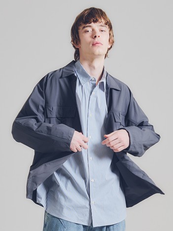 【CORDURA】TUCK＆DARTS コーデュラナイロン シャツブルゾン / セットアップ対応