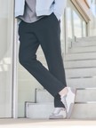 カルゼストレッチ ノータック イージーパンツ / スリムテーパード