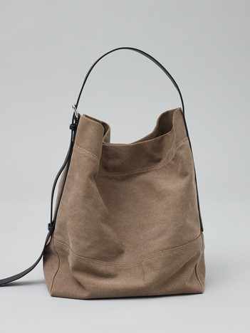 【マルチウェイ】キャンバス×レザー トートバッグ【CHIMÉRE/シメール】