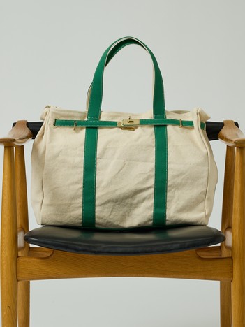 キャンバス ベルトトートバッグ / Lサイズ / ユニセックス【CHIMÈRE/シメール】