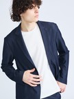 【セットアップ対応】デニムライクツイル シングルジャケット