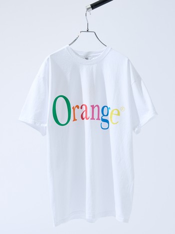 【byeA. / バイエー】NOT APPLE TEE ORANGE / ノットアップルTシャツ / オレンジ / 半袖Tシャツ / ユニセックス