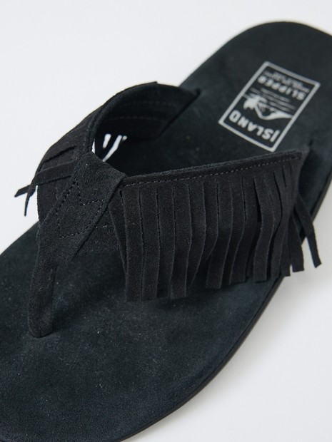 ISLAND SLIPPER / アイランドスリッパ】 FRINGE SANDAL ／フリンジ