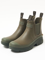 Barbour Nimbus チェルシー サイドゴア レインブーツ ベージュ Barbour / バブアー】NIMBUS CHELSEA WELLY / ニンバス チェルシー