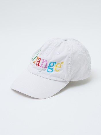 【byeA / バイエー】 NOT APPLE CAP ORANGE / ノットアップル キャップ オレンジ / ベースボールキャップ / ユニセックス
