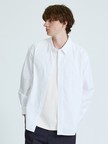 【JAMES FABRIC】サイドガゼット レギュラーカラーシャツ / オーバーサイズ