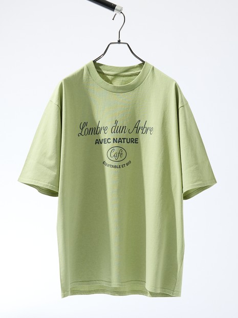 ABAHOUSE - SCENE GRAPHIC ロゴプリントTシャツ / リラックスフィット【予約】