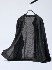 【ブラック】【ナチュラルコットン】タイプライター オーバーシャツ ナチュラルコットン】タイプライター オーバーシャツ｜OUTLET (MEN'S
