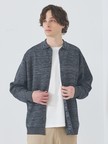 ハニカムメッシュ ニットポロカーディガン / ニットシャツ