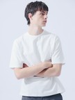 シュリンク天竺 クルーネック半袖Tシャツ