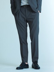 Fumiya Hirano THE TROUSERS】Burlington 2プリーツ トラウザーズ