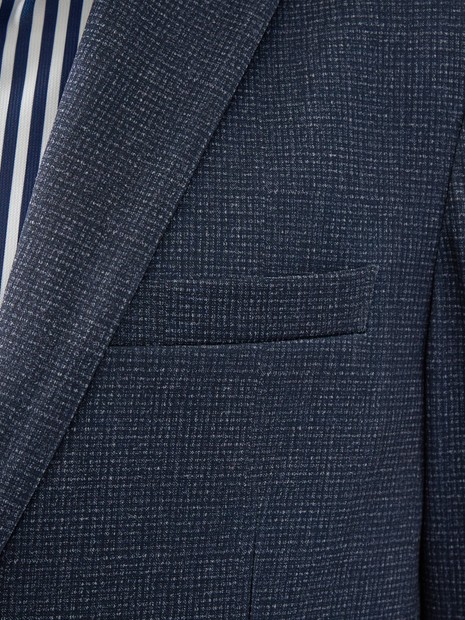 【セットアップ対応】チェック柄 ライトポンチ ジャケット / FLEX JACKET / ストレッチ 手洗い可