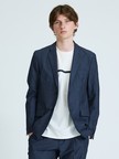 【セットアップ対応】スーパーストレッチ リネンジャケット/ FLEX JACKET