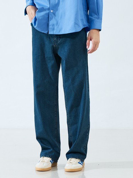 【セットアップ対応】COVEROSS DENIM ストレートスラックス / ストレッチ 抗菌防臭