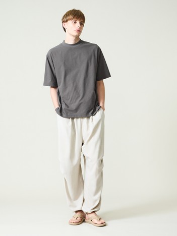 【通気・速乾・ストレッチ】モックネックTシャツ / BREEZE MESH