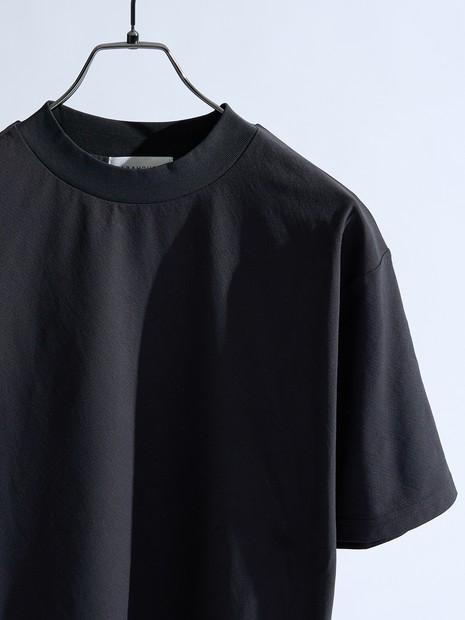 【通気・速乾・ストレッチ】モックネックTシャツ / BREEZE MESH