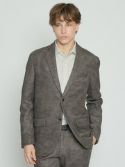 【セットアップ対応】Down Fabric フェードスエード ジャケット / FLEX JACKET / 2WAYストレッチ 保温性