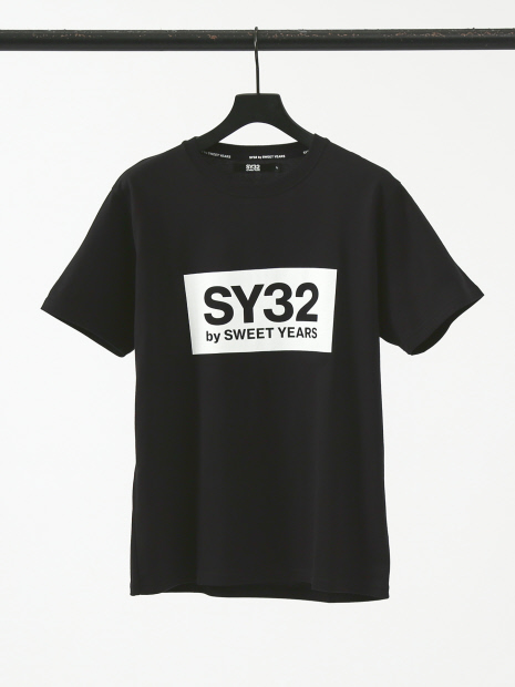 TNS1724J】SY32 by SWEET YEARS ボックスロゴ Tシャツ｜5351POUR LES