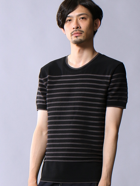 スレッドボーダーTシャツ