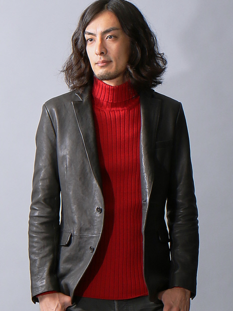 ラムレザーアンコンジャケット