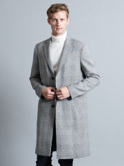 5351POUR LES HOMMES - トリプルクロスシングルチェスターコート