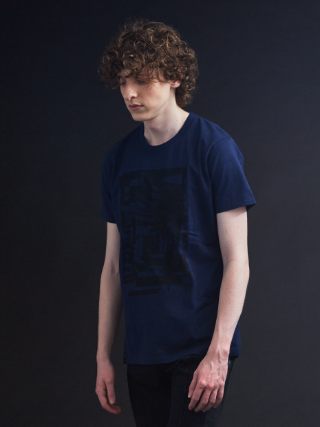 【ノイズデザイン】クルーネックTシャツ