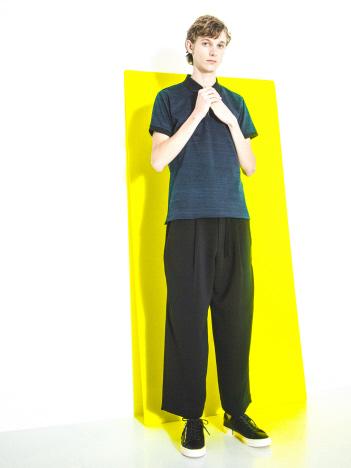 ダブルクロス　クロップド　ワイドパンツ　