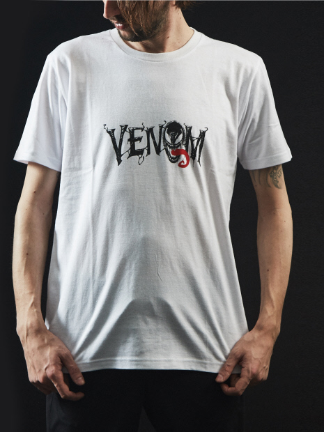 ヴェノムロゴ フィットTシャツ