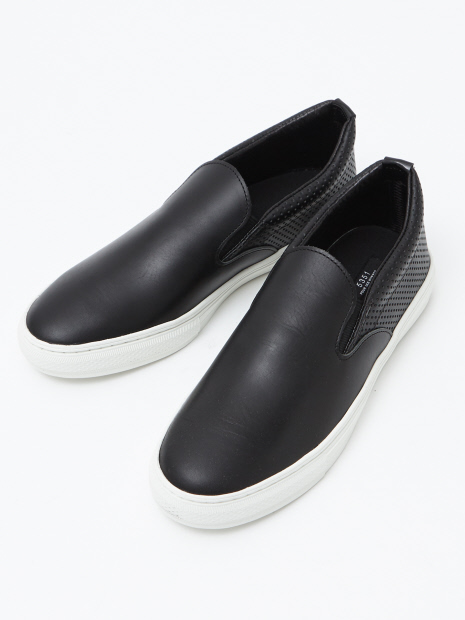 【5351×buddy別注】パンチングスムースレザー×スリッポン