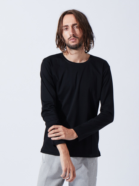 【ALBINI】 ロイヤルスムースクルーネック