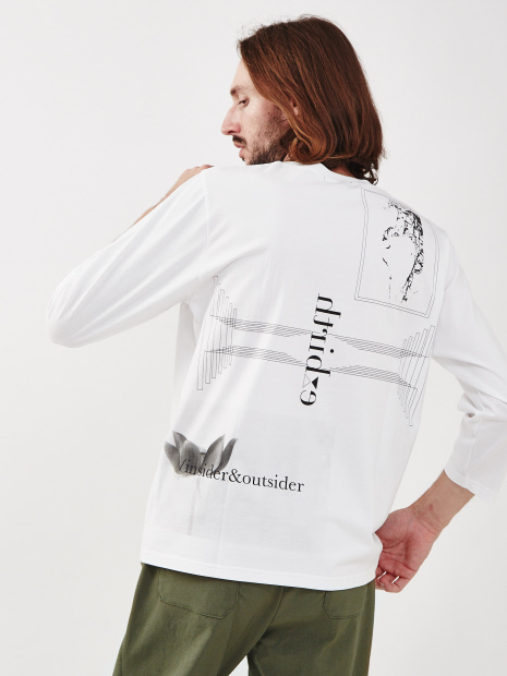 【20SS新作】インサイダーアウトサイダーTシャツ