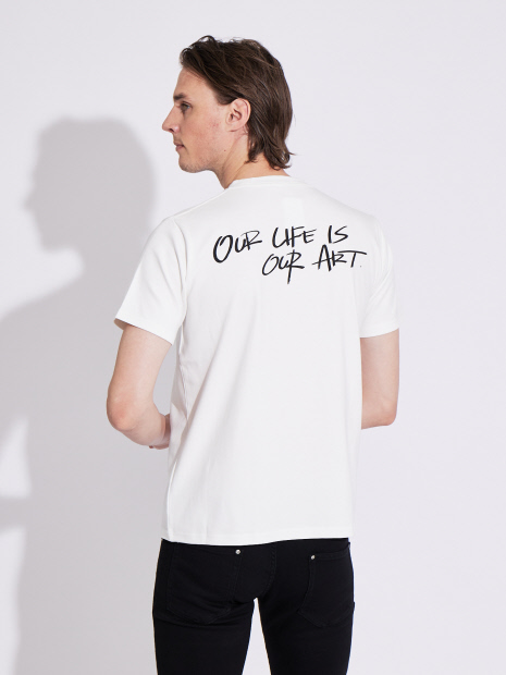 【BLANC】Out Line 半袖 Tシャツ