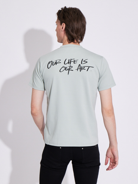 【BLANC】Out Line 半袖 Tシャツ