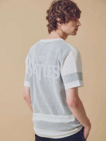 5351POUR LES HOMMES× THE BEATLES ニットTシャツ