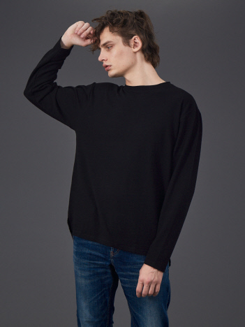 Back Cloth 長袖 Tシャツ