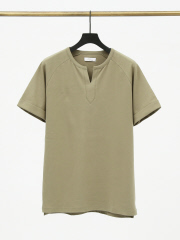 アウトレット (メンズ)
【BLANC】スラッシュ ラグラン 半袖 Tシャツ