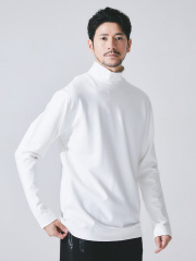 5351プール・オム
【定番人気】ストレッチポンチハイネック 長袖Tシャツ