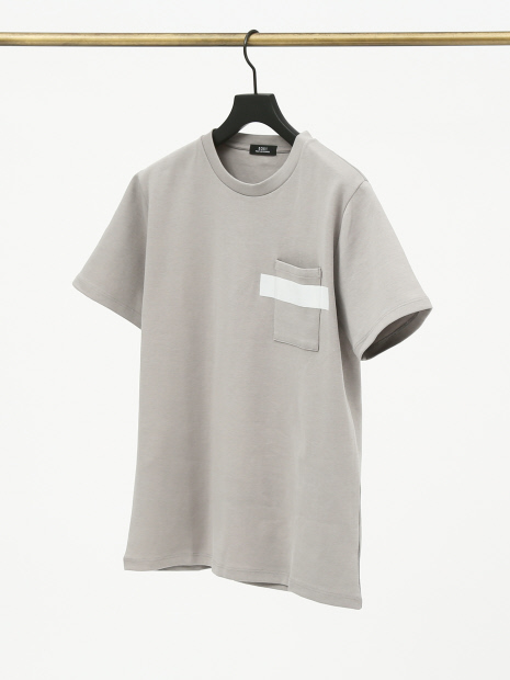 ラインプリント 半袖 ポケットTシャツ｜OUTLET (MEN'S) / アウトレット