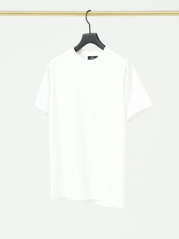 5351POUR LES HOMMES - 異素材セミラグラン 半袖Tシャツ