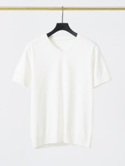 【定番人気】セーターマシーン Vネック ニットTシャツ