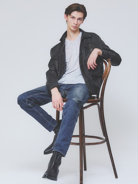 5351POUR LES HOMMES ミリタリーハーフブーツ　サイズ27cm 5351POUR LES HOMMES ミリタリーハーフブーツ サイズ27cm - メルカリ