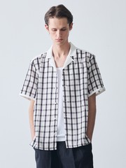 コンビネーション チェック シャツ｜5351POUR LES HOMMES / 5351プール